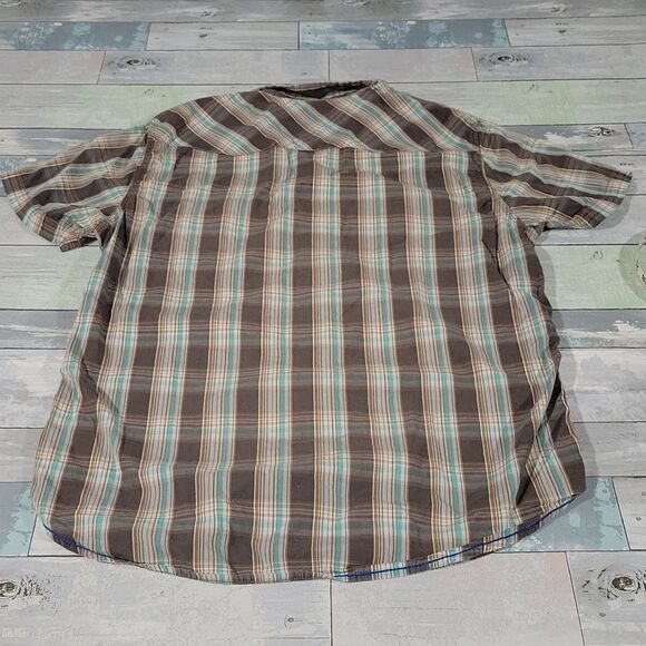 American Eagle Outfitters Pearl Snap Vintage Fit Shirt sz Medium - Picture 3 of 4